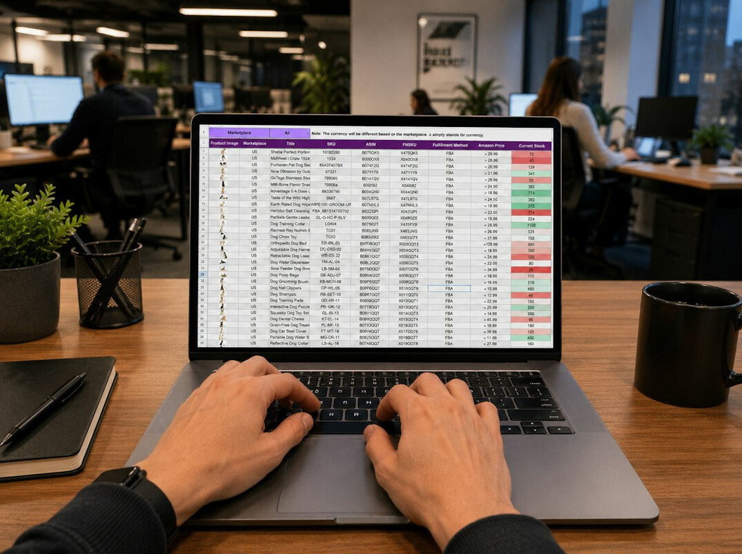 person reviewing budget spreadsheet